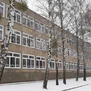 Замена оконных блоков в СШ г. Гродно 